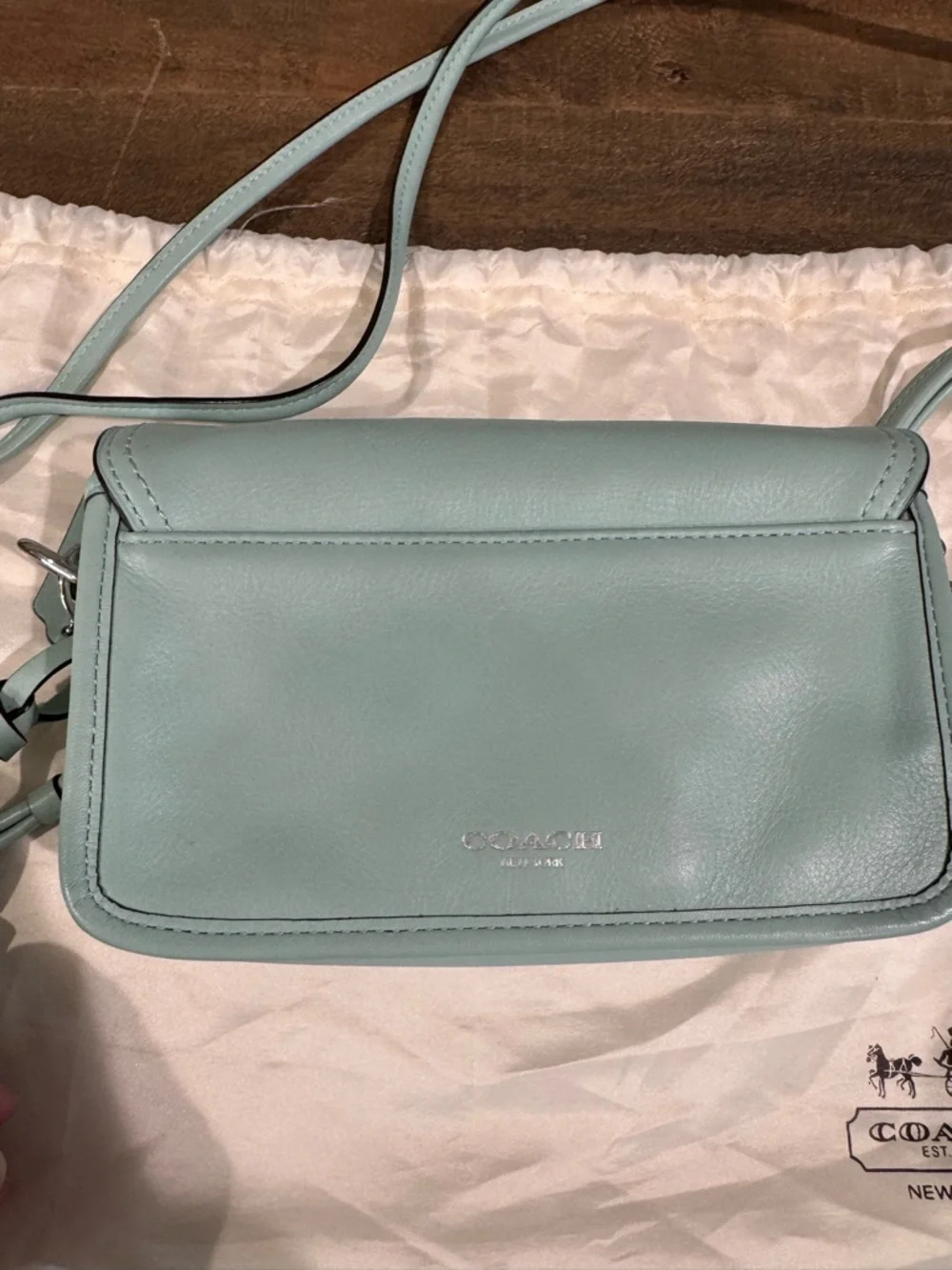 Coach Legacy Penny Leather Crossbody Bag - Picture 2 of 7